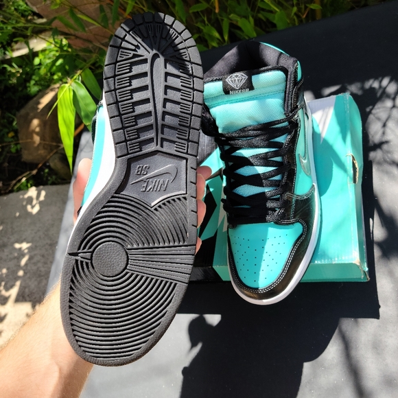 Nike dunk high × Diamond Supply Co. "Tiffany" - Picture 5 of 7